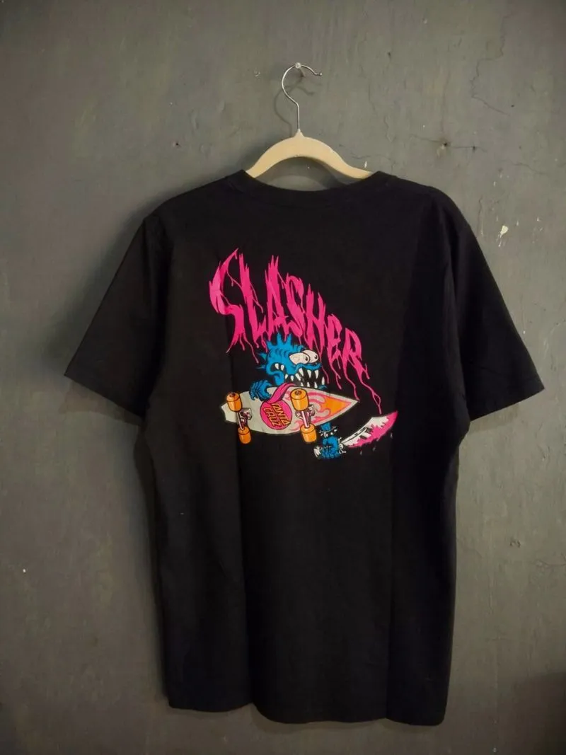 Santu cruz tshirts remaja hitam pekat like new photo 1