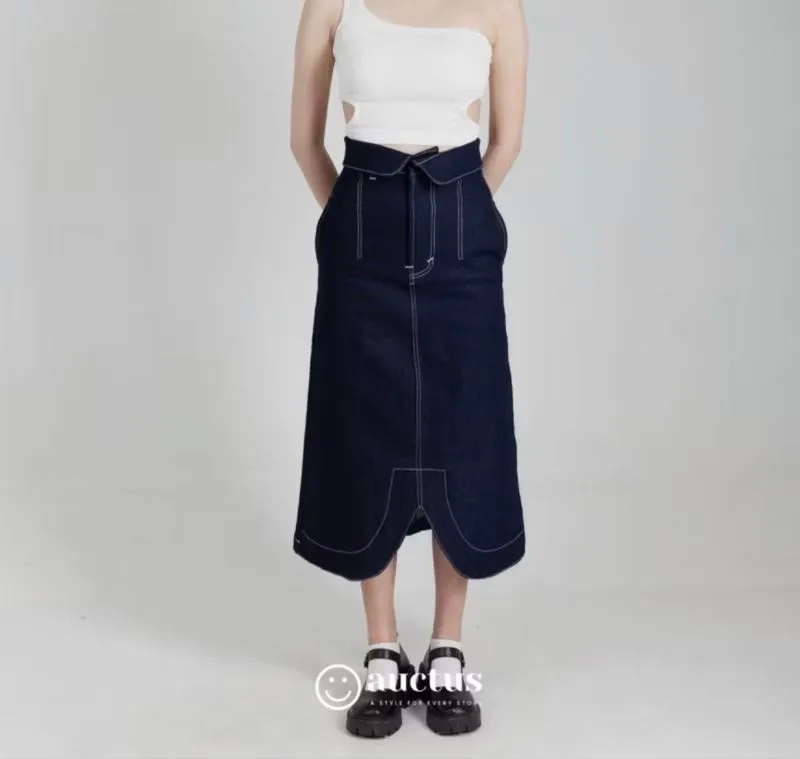 auctus denim skirt photo 1