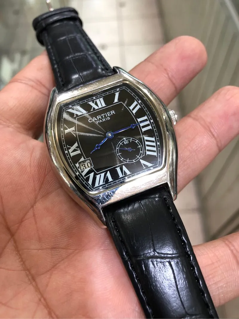 Jam tangan Cartier tank automatic klasik normal photo 1