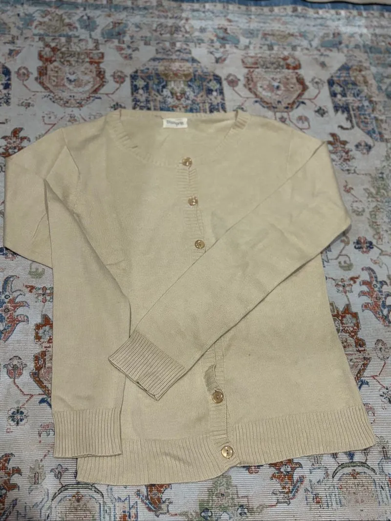Yellow butter Cardigan rajut photo 1