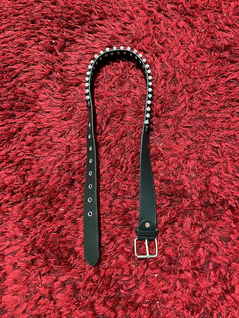 bullet leather belt photo 1