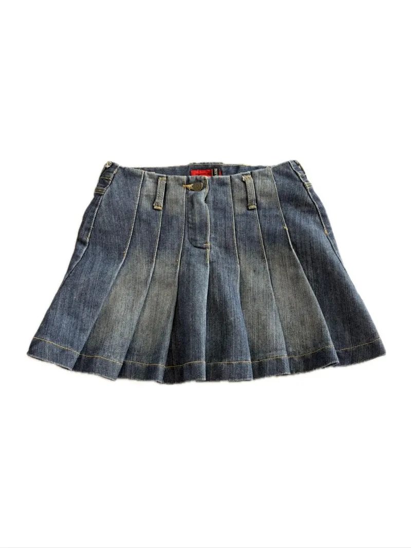 Pleated Mini Skirt photo 1
