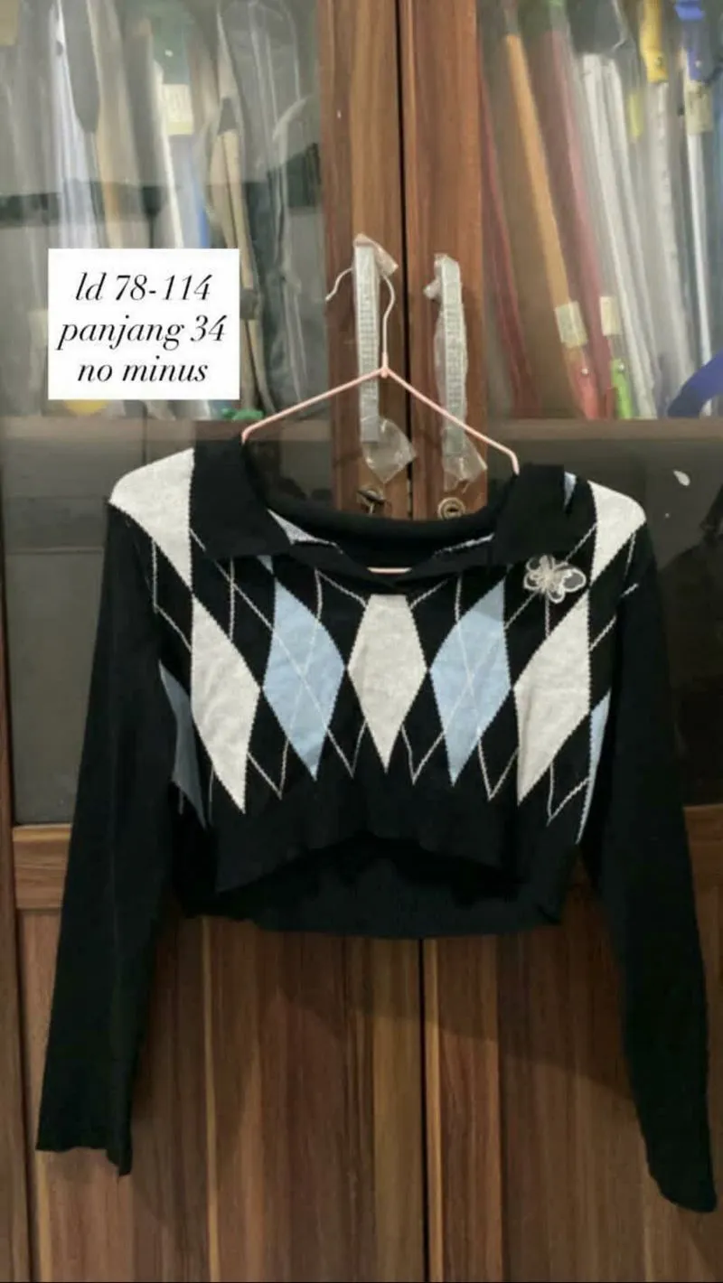 Croptop ketupat photo 1