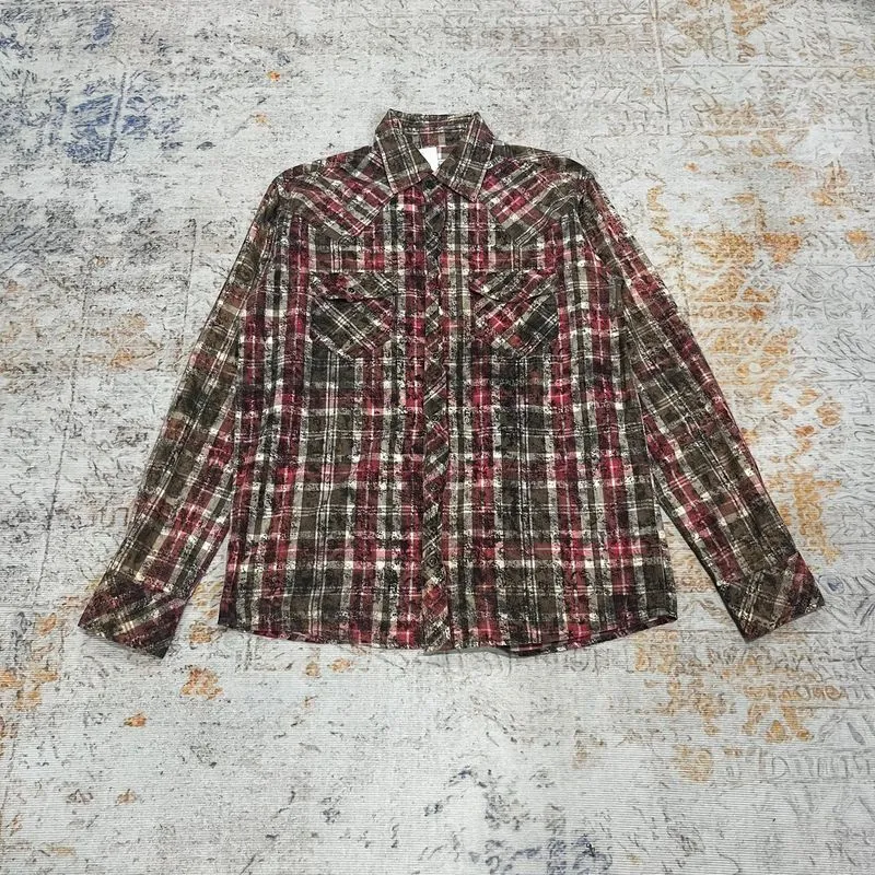 Beelsewhere Western Plaid Stain Pattern  photo 1