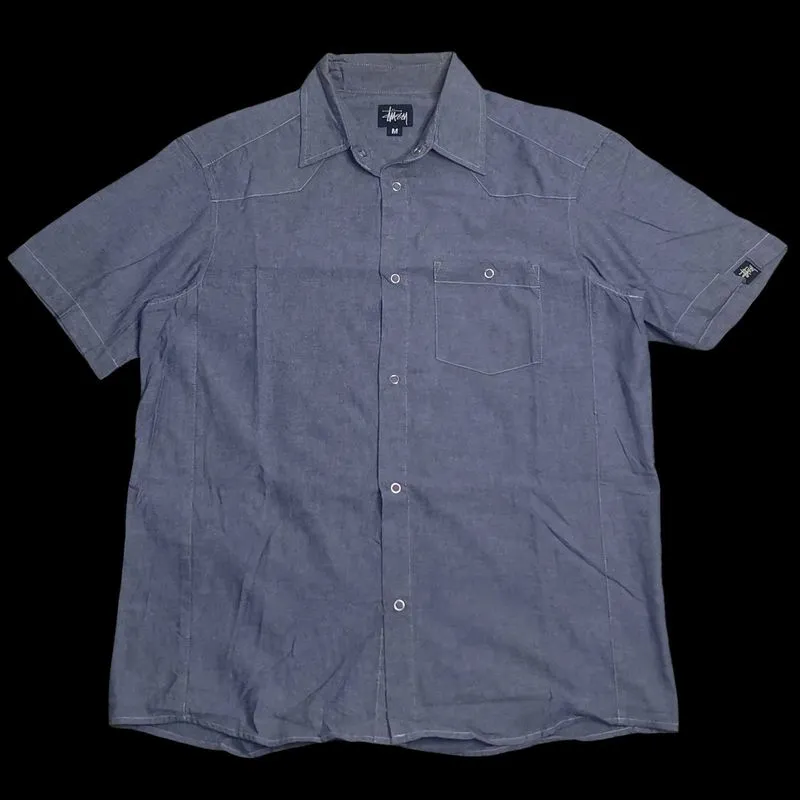 Vintage Stussy Shirt s/s size M made in usa photo 1