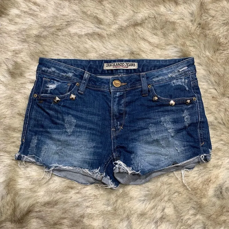 Buckaroo Studded Washed Shorts photo 1