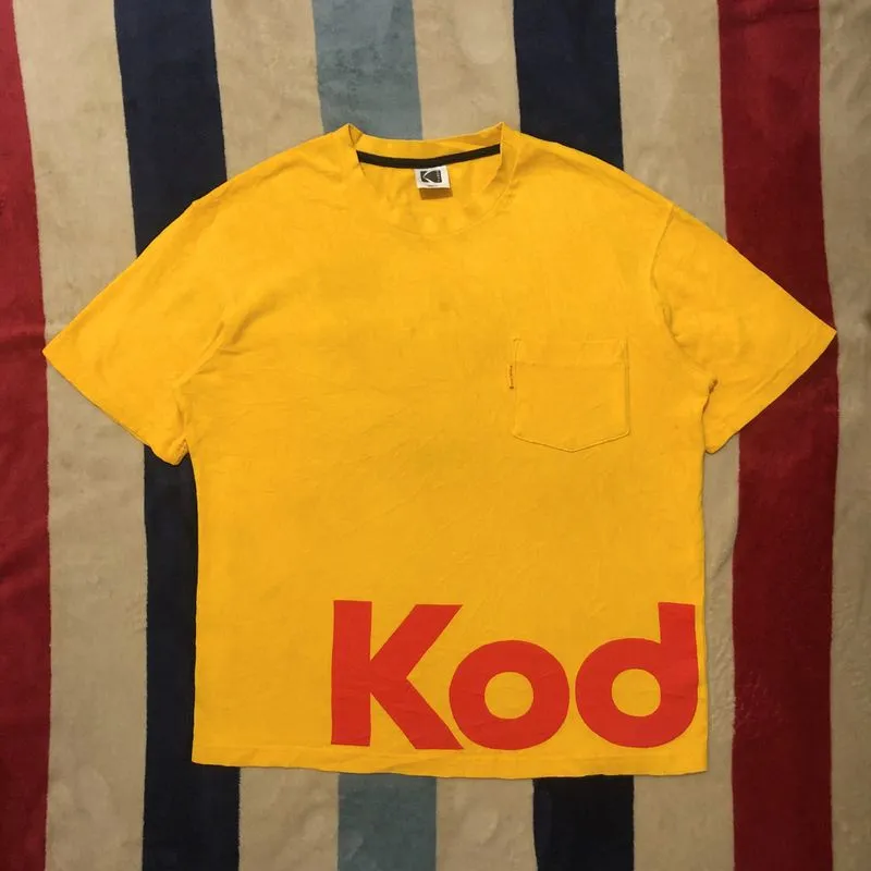 Kodak × Japanese Brand Boxy-Fit Pocket T-Shirt photo 1