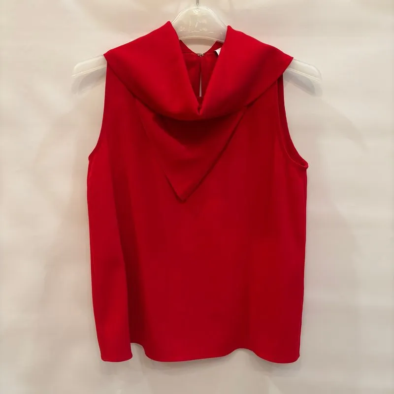 Atasan Blouse Merah Calvin Klein photo 1