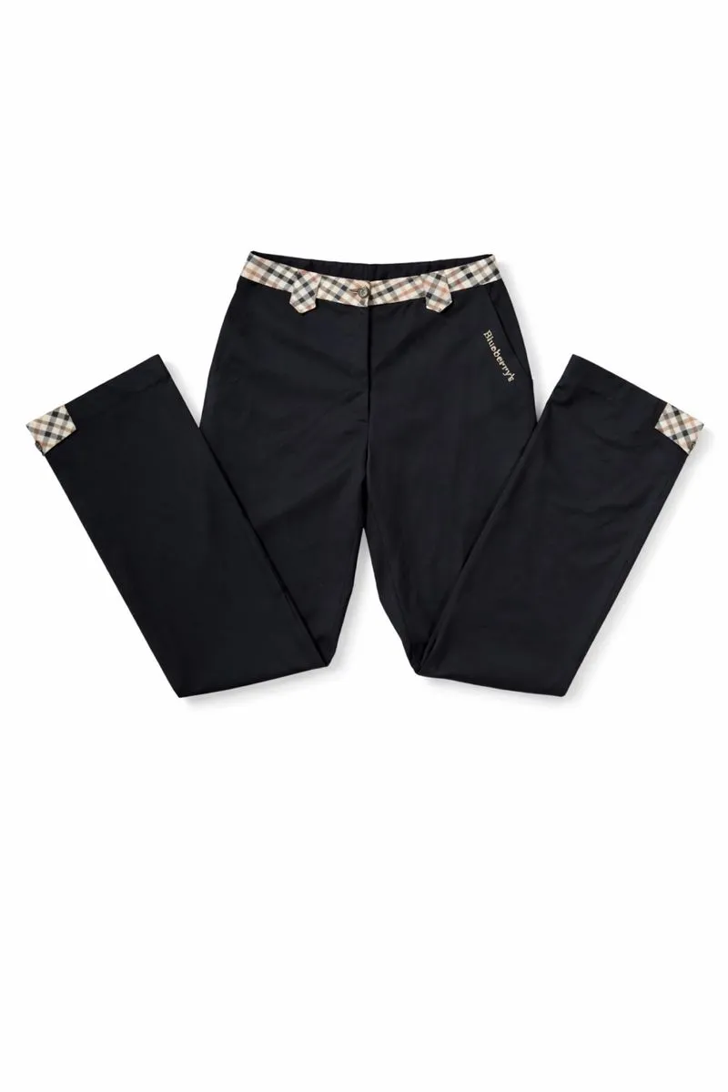 Plaid Black Pants photo 1