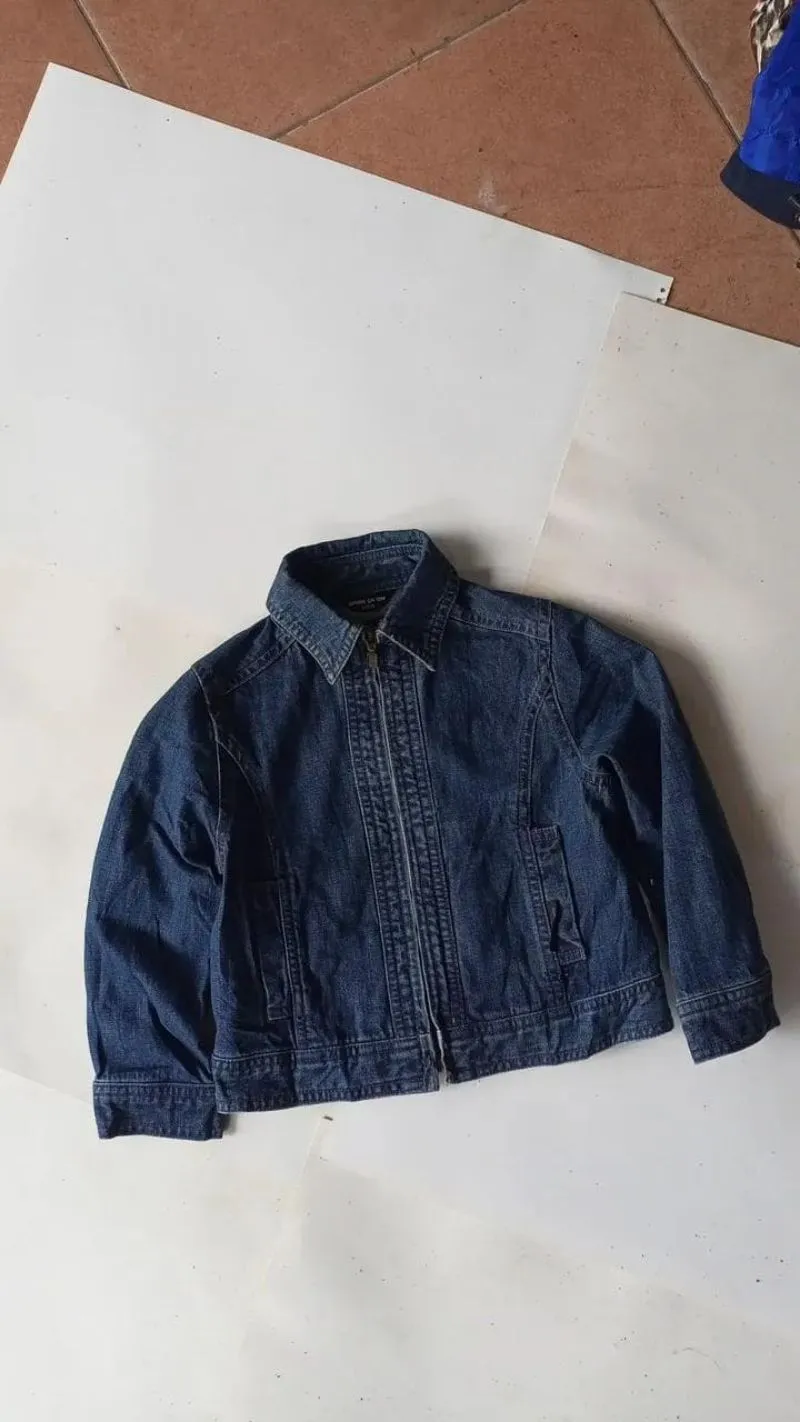 COMME CA ISM Streetwear Casual Denim jacket Kids navy blue photo 1