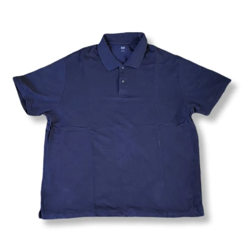(BIG SIZE) UNIQLO NAVY POLO SHIRT | KAOS POLO | MNZA 12 photo 1