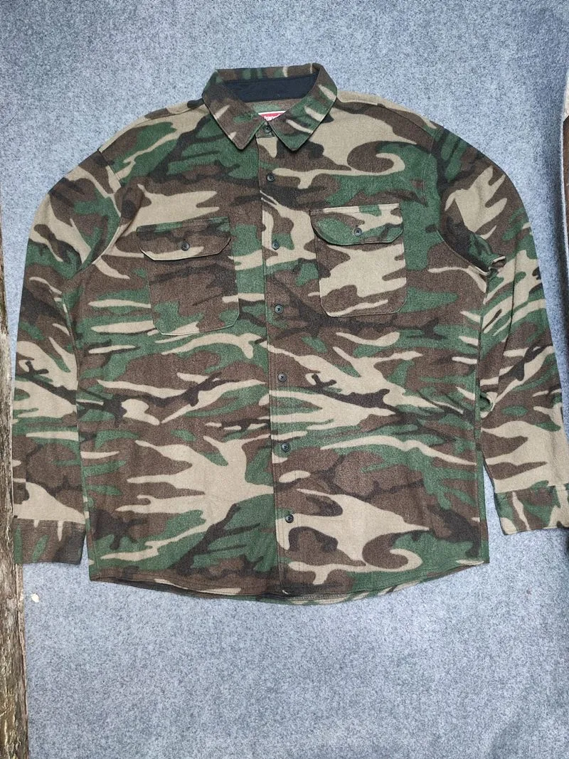 Wrangler Shirt Camo Fleece photo 1