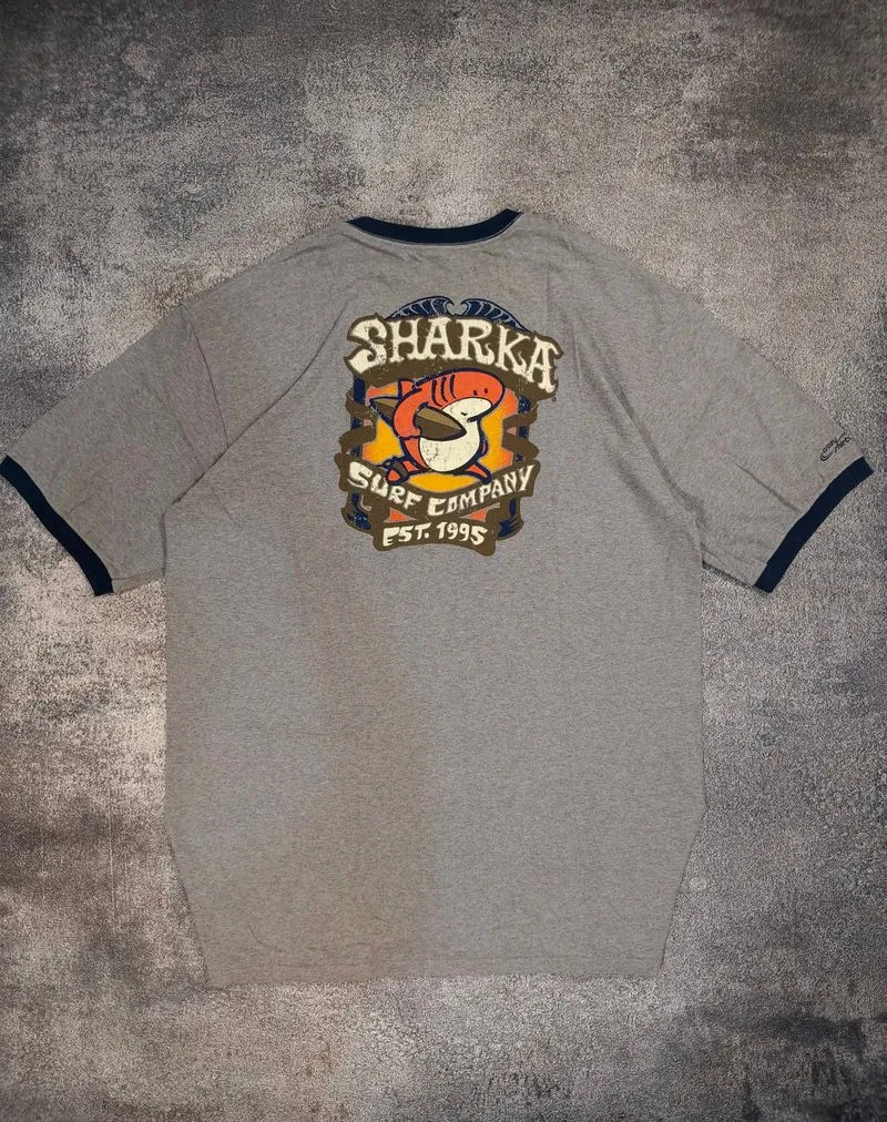 Kaos Ringer tee Vintage CRAZYSHIRT  photo 1