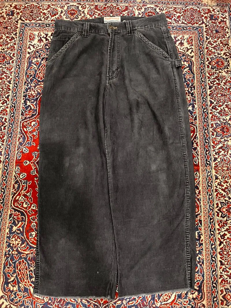 Old Navy Streetwear Skater Carpenter Jeans Pria gray photo 1