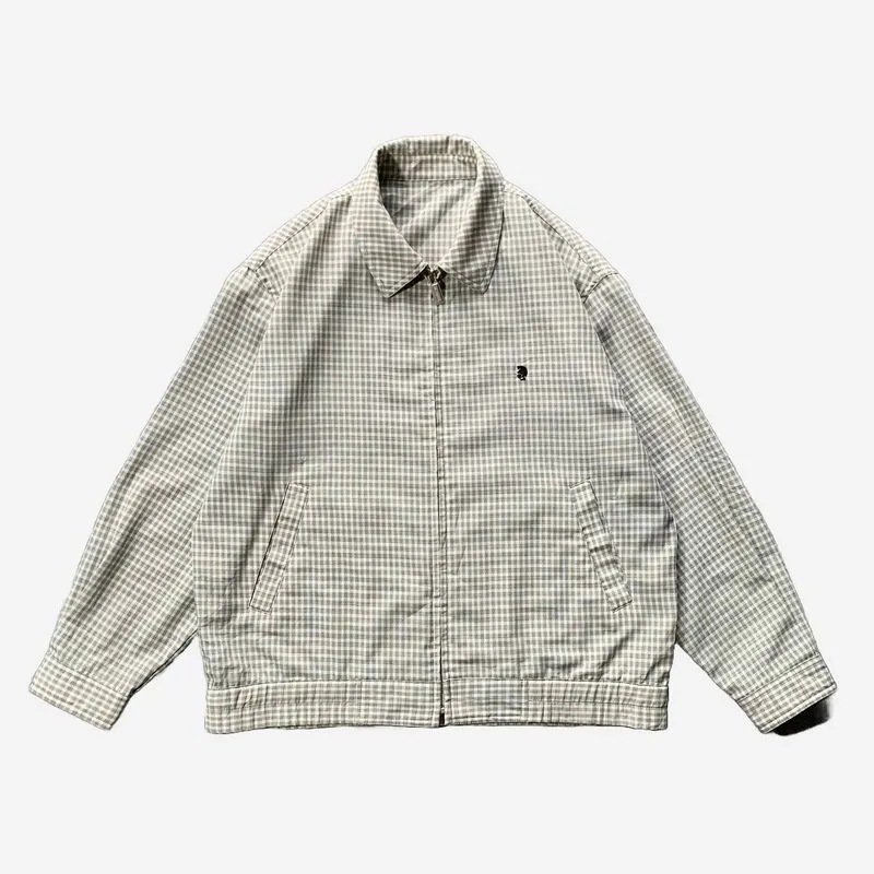 Casual Harrington jacket Pria white gray photo 1