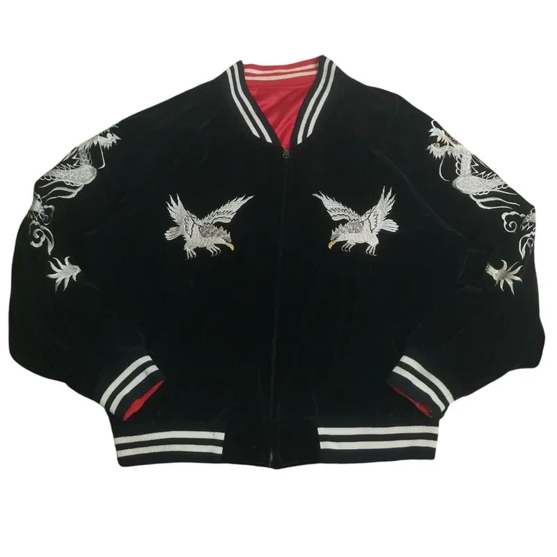 Vintage 1980's Men's Reversible Sukajan Tour Jacket photo 1