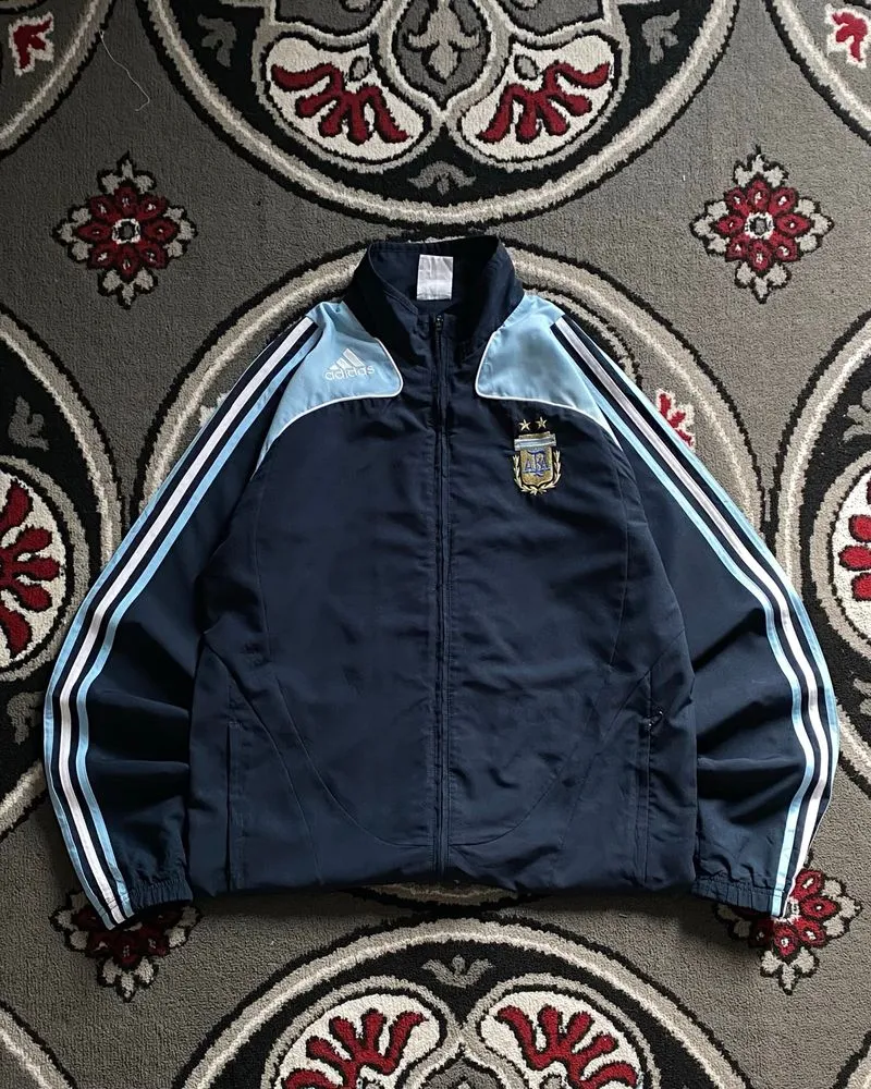 Adidas Argentina 2008 Vintage Windbreaker Jacket photo 1