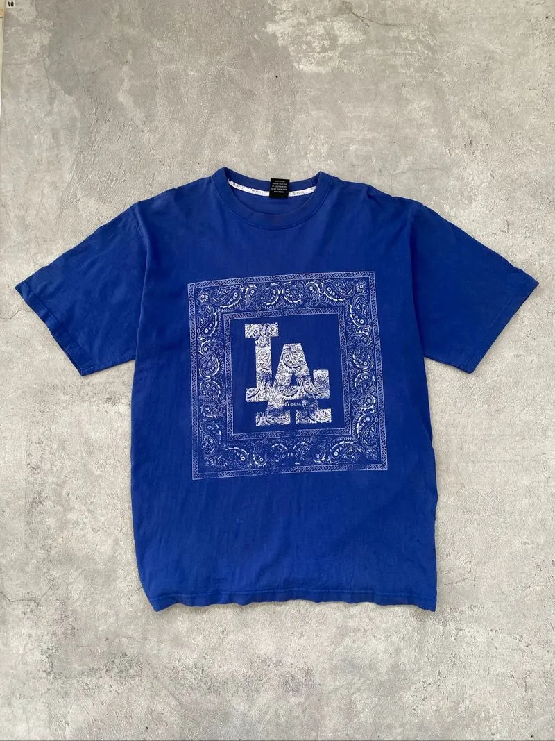 TSHIRT LA DODGERS BANDANA photo 1