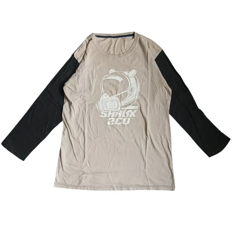 Uniqlo Skater Casual T-shirt Pria black gray photo 1
