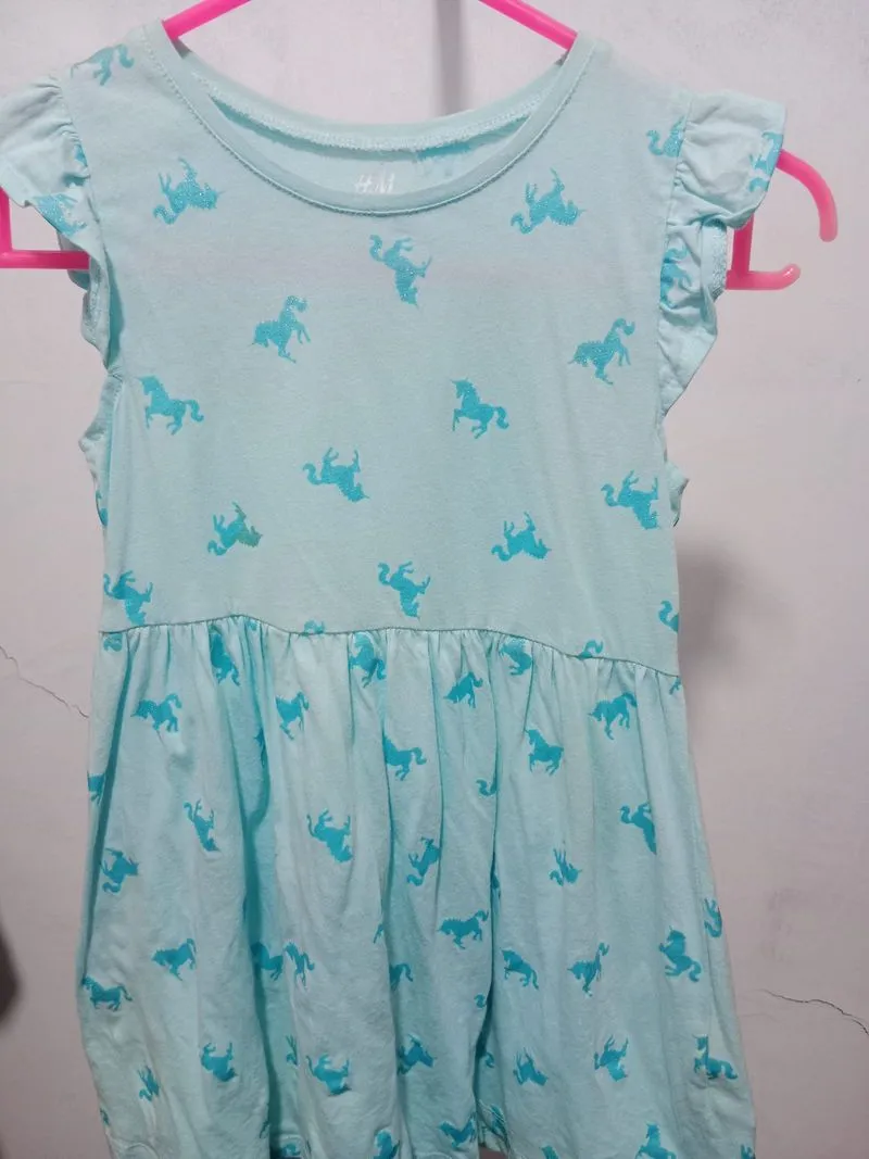 H&M Dress Anak Motif Kuda Poni photo 1