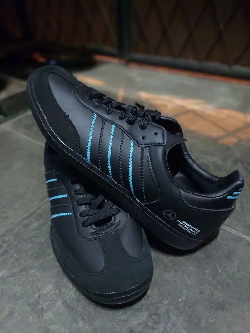 Adidas Shoes Fullblack Kolaborasi AMG Petronas photo 1