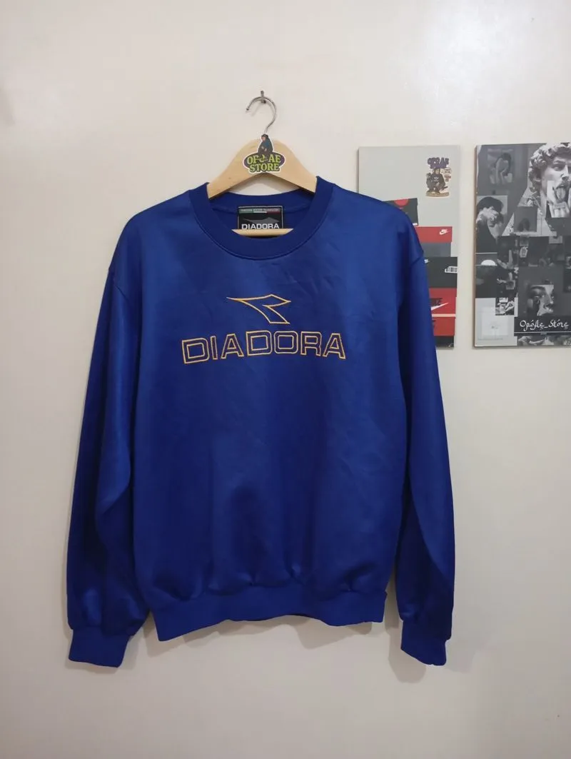 Crewneck Diadora Big Logo vtg  photo 1