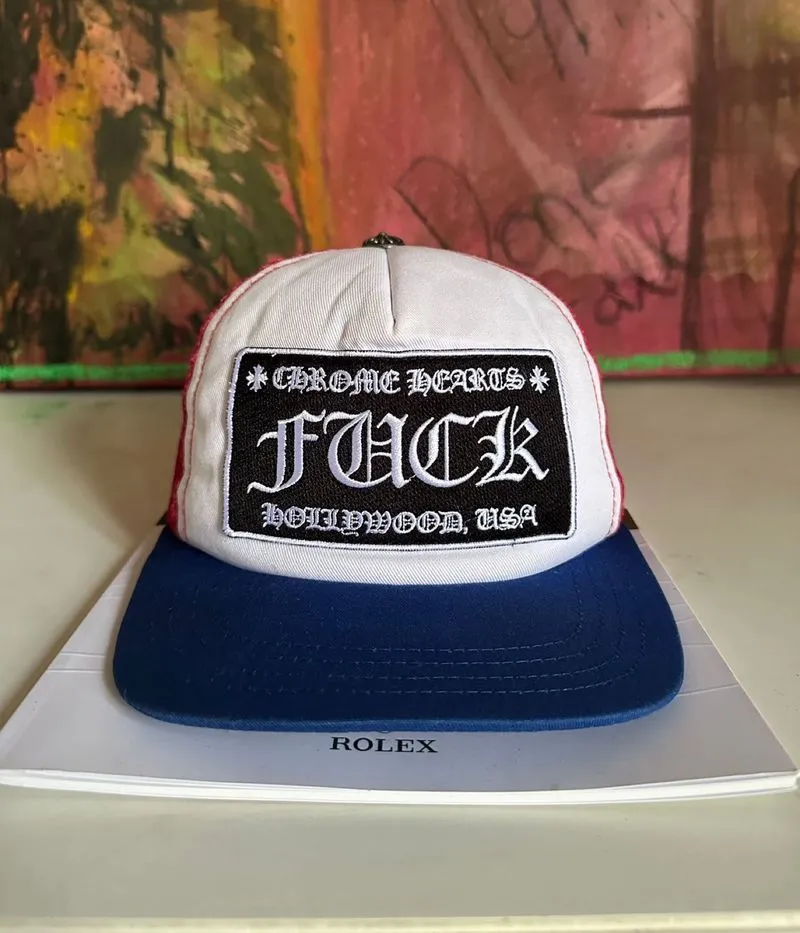 Chrome Hearts Fuck Trucker Cap  photo 1