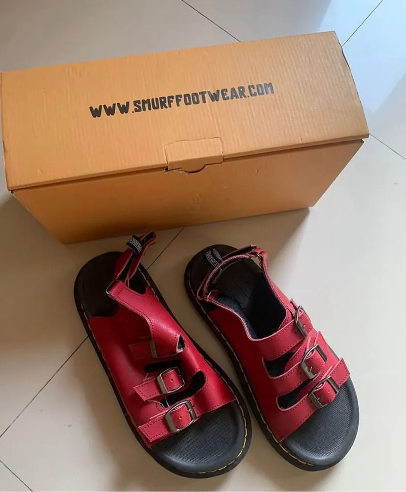 SMURF FOOTWEAR MAROON photo 1