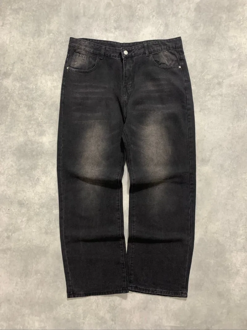 Unknown Blackwash Jeans Baggy Loose Fit photo 1