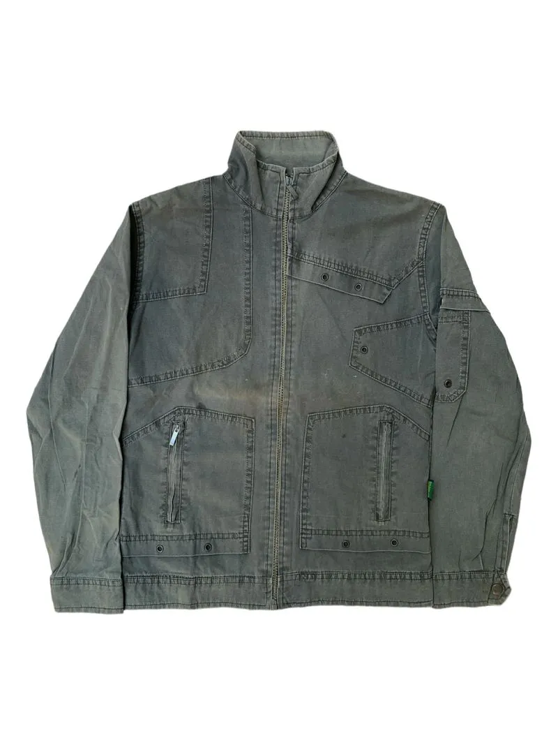 Reconstructed biker vkei jacket fade reworked 1o1 photo 1