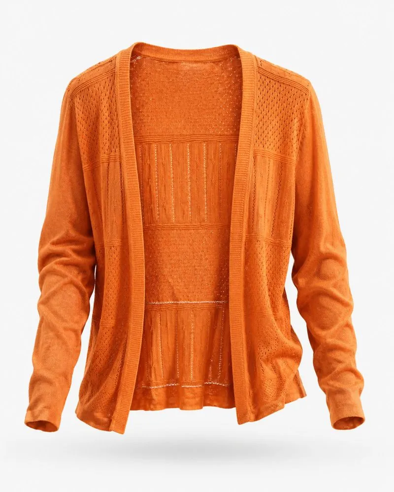 CARDIGAN ORANGE  photo 1
