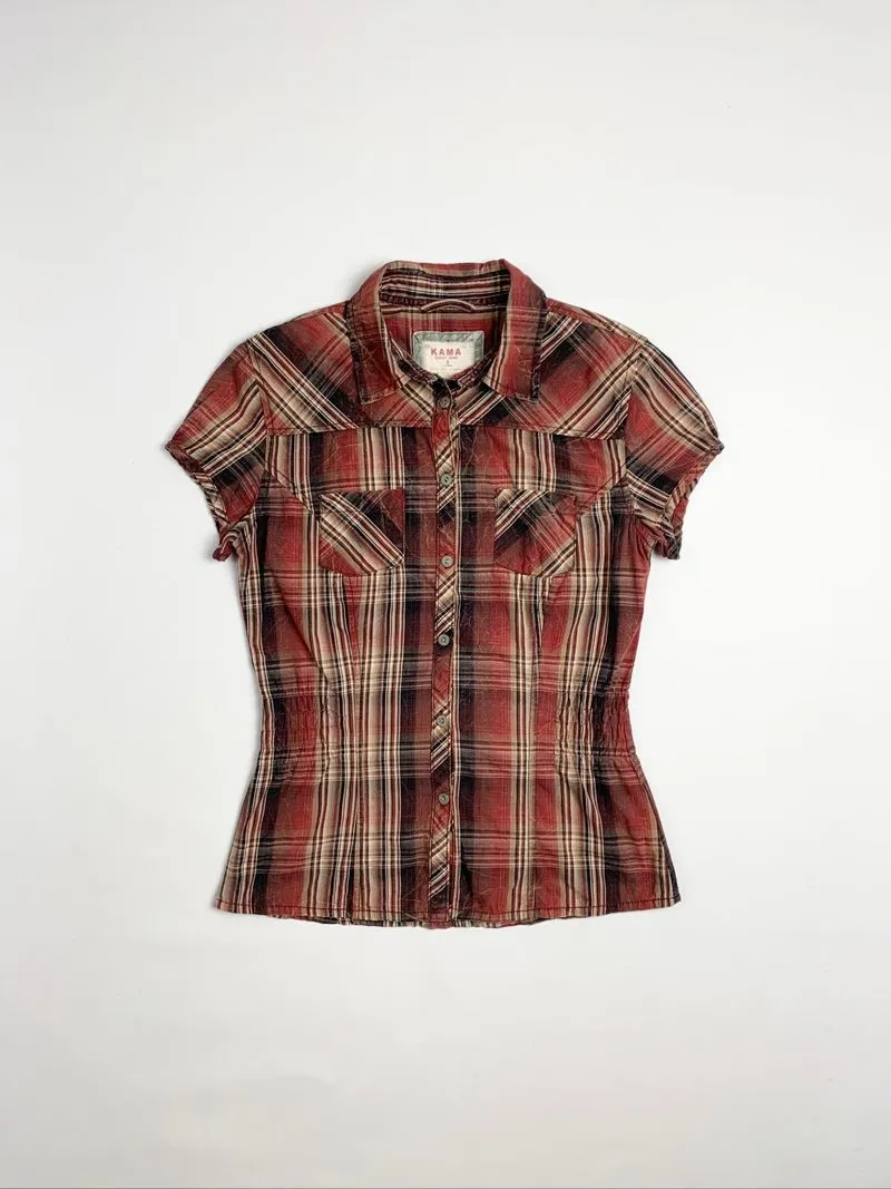 Y2k Kama Shirts Red Veterano photo 1