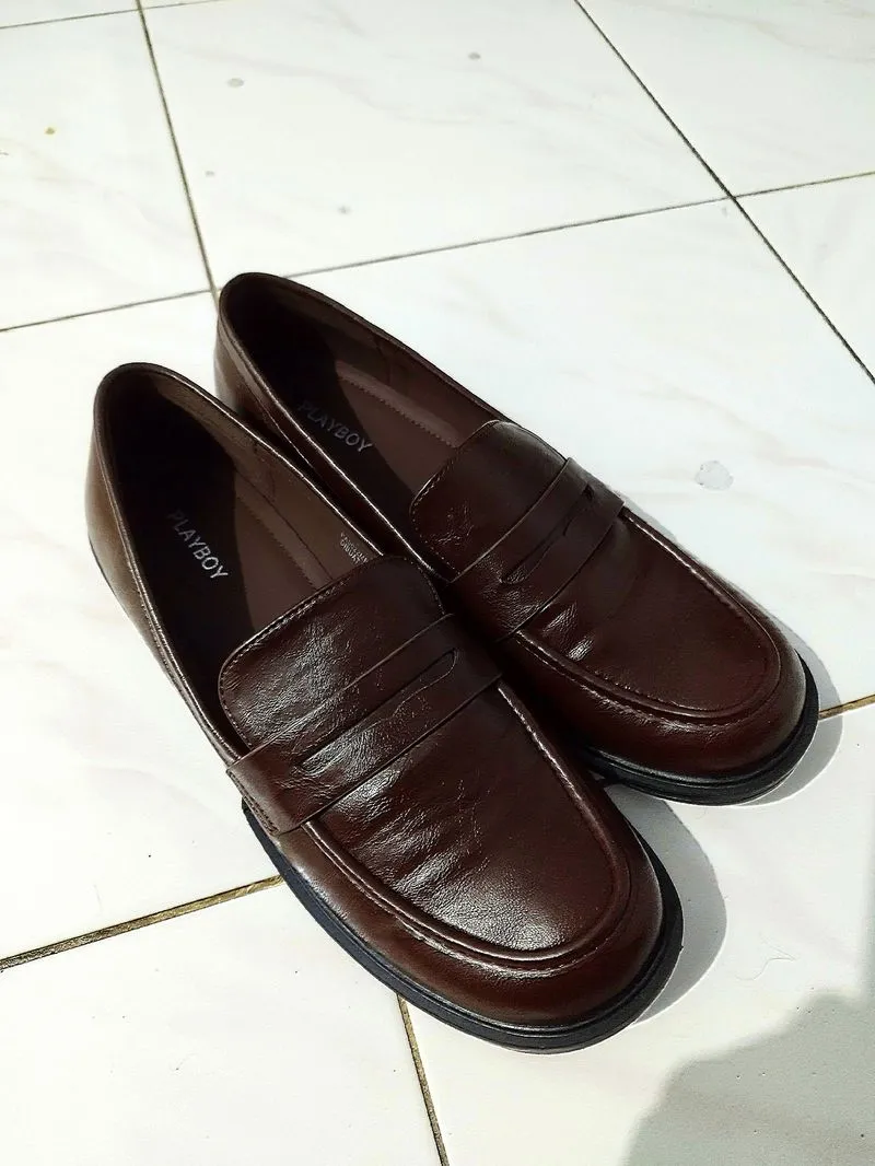Loafers Playboy maroon photo 1