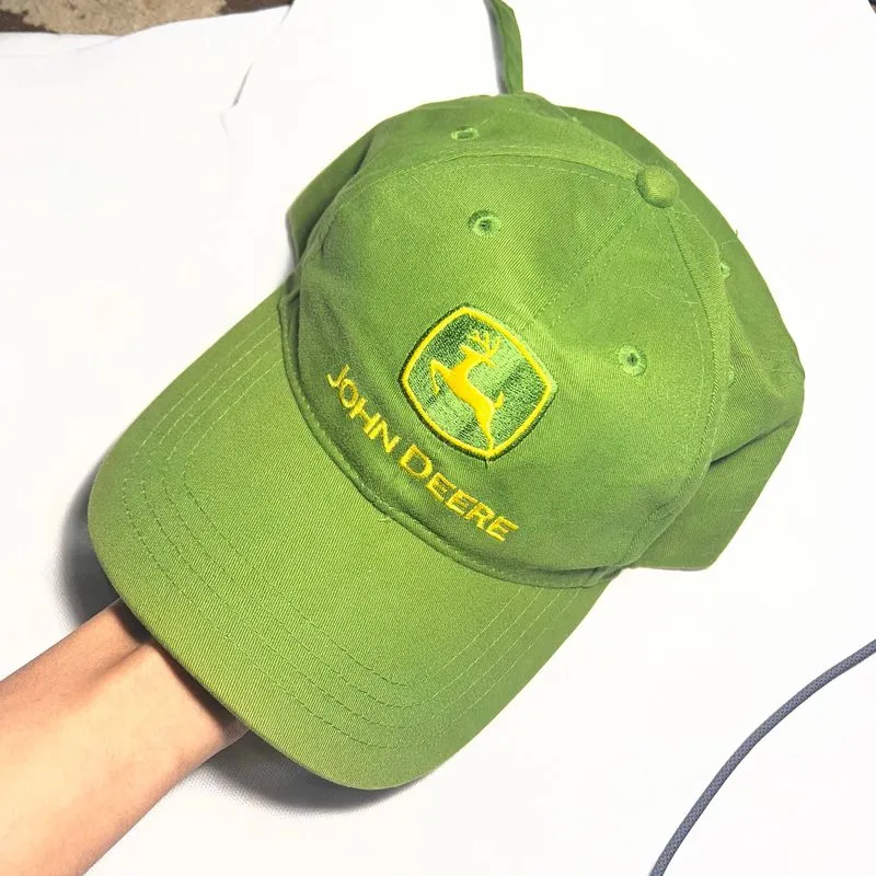 topi baseball vintage green john deere photo 1