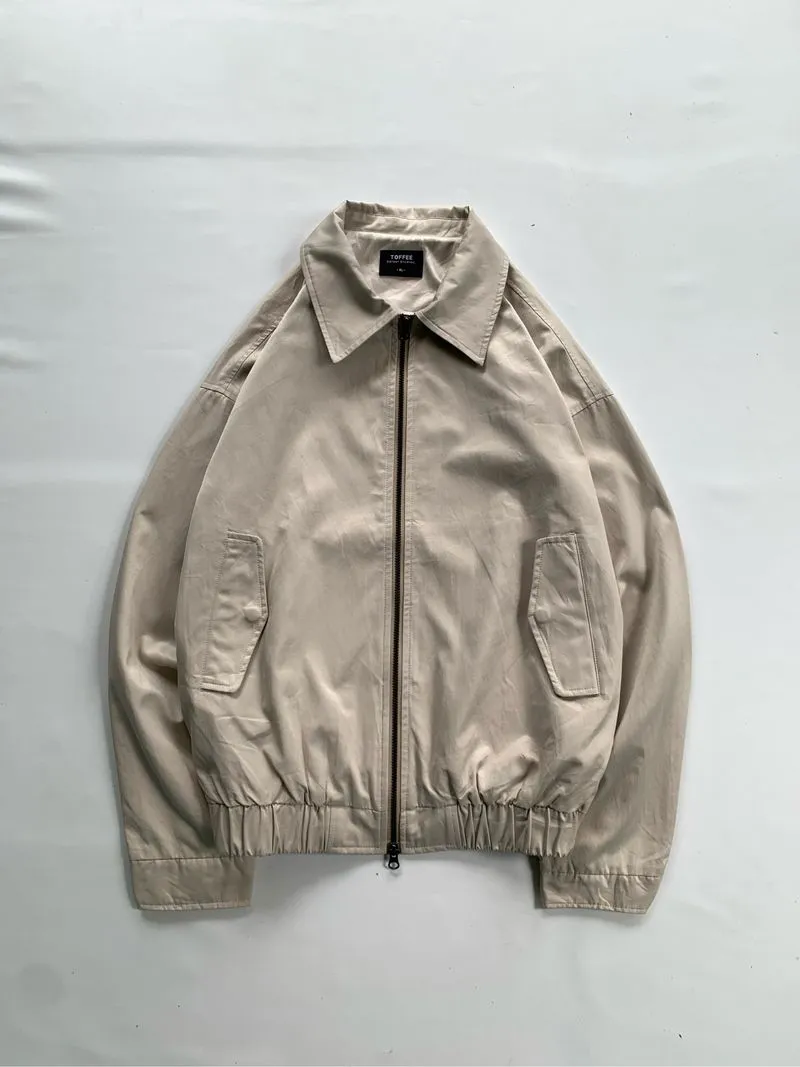 Blouson Jacket Toffee Double zipper photo 1
