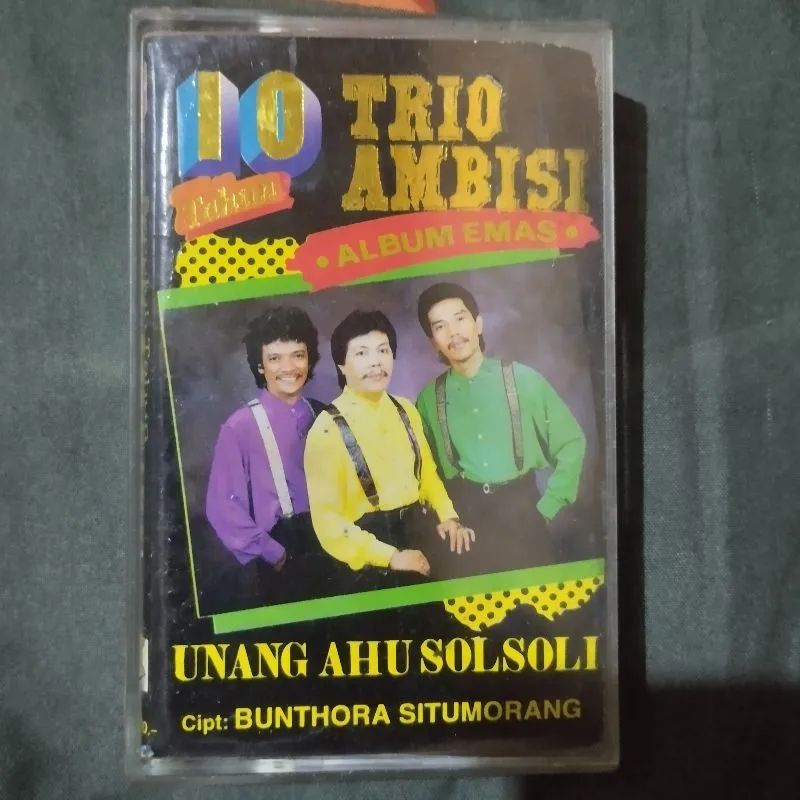 Jual Kaset Trio Ambisi album emas 10 thn Original photo 1