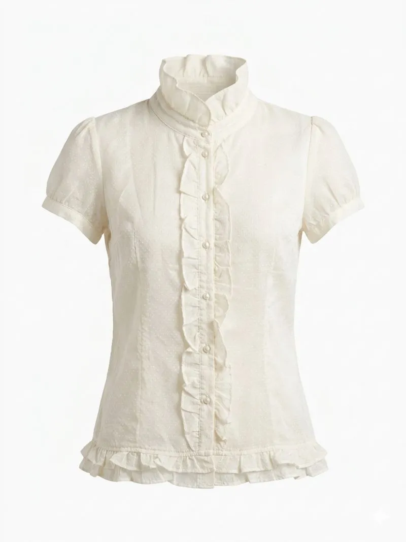 Serene White Blouse photo 1