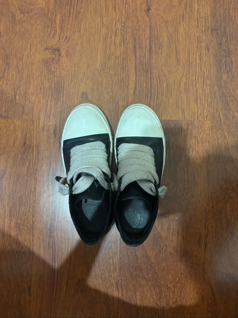 rick owens short big laces photo 1