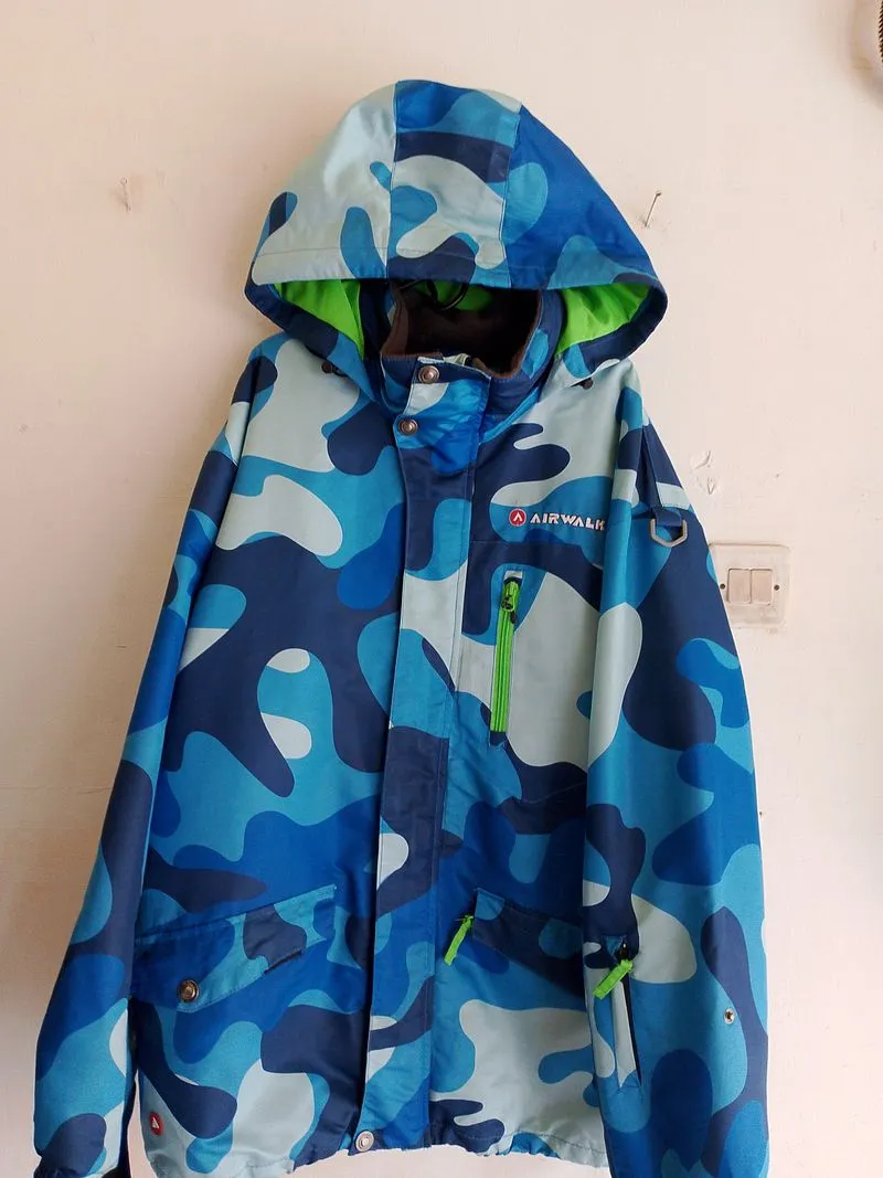 Airwalk Streetwear Casual Track jacket Pria blue photo 1
