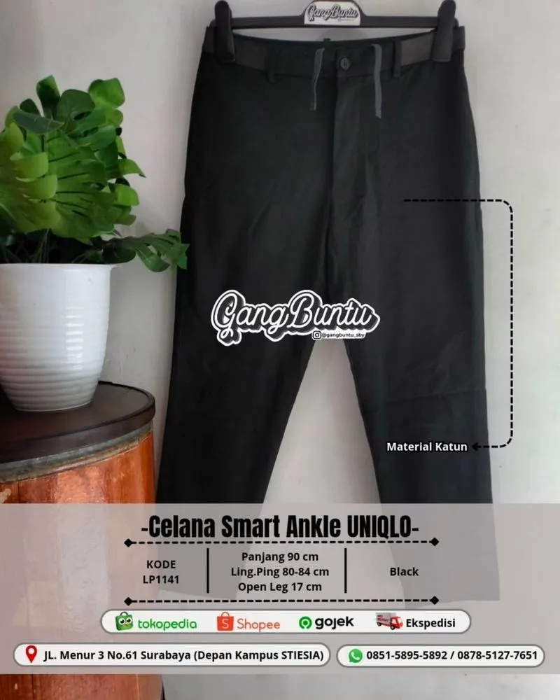 Celana Smart Ankle UNIQLO Original photo 1