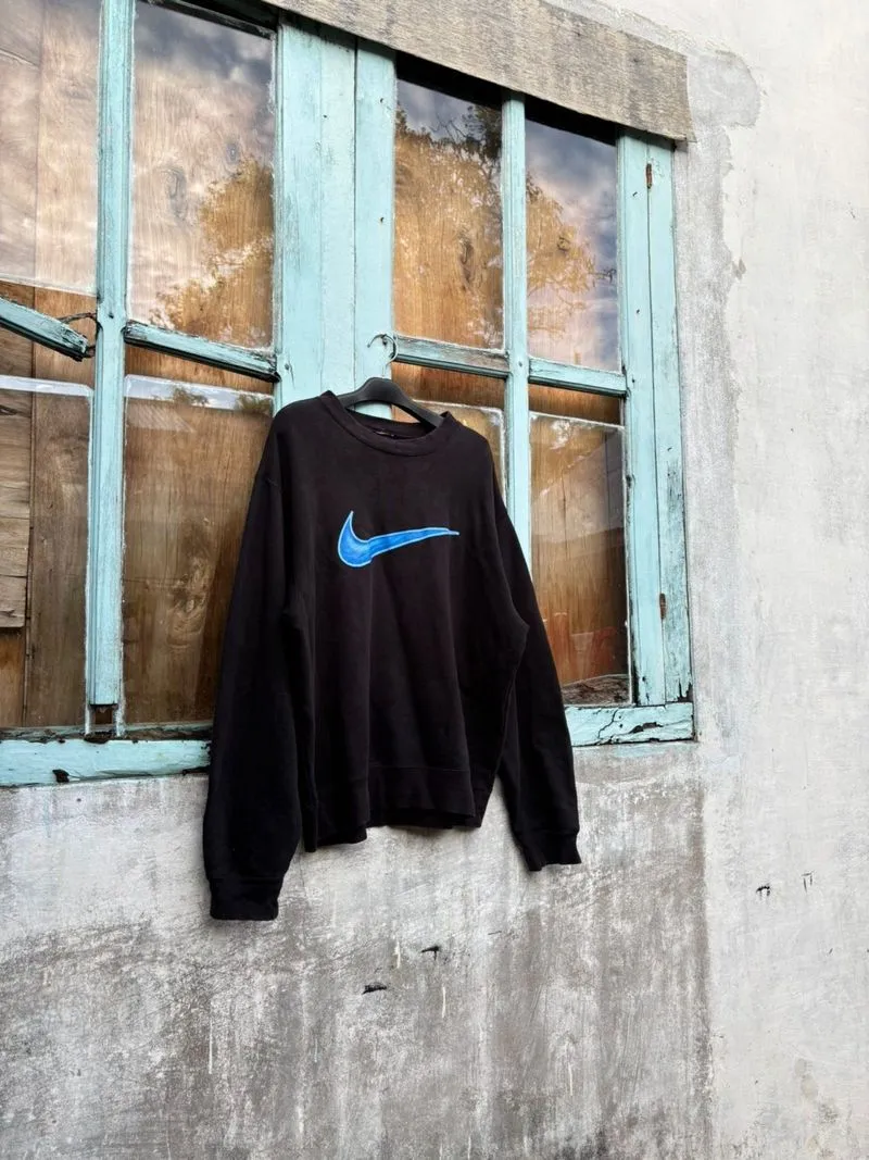 Crewneck Nike swoosh vtg 90s photo 1