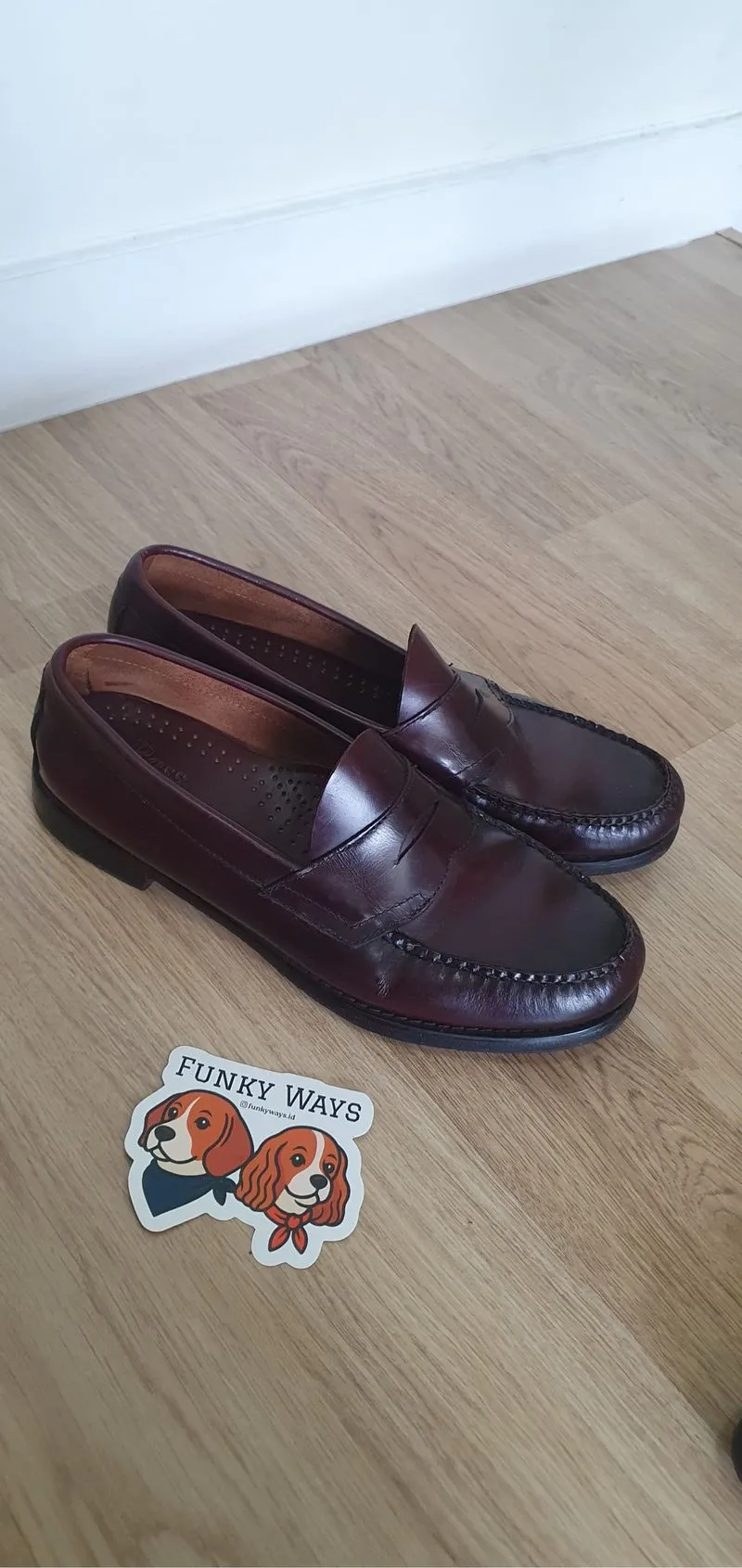 Men’s G. H. Bass Weejuns Penny Loafers size 41.5 photo 1