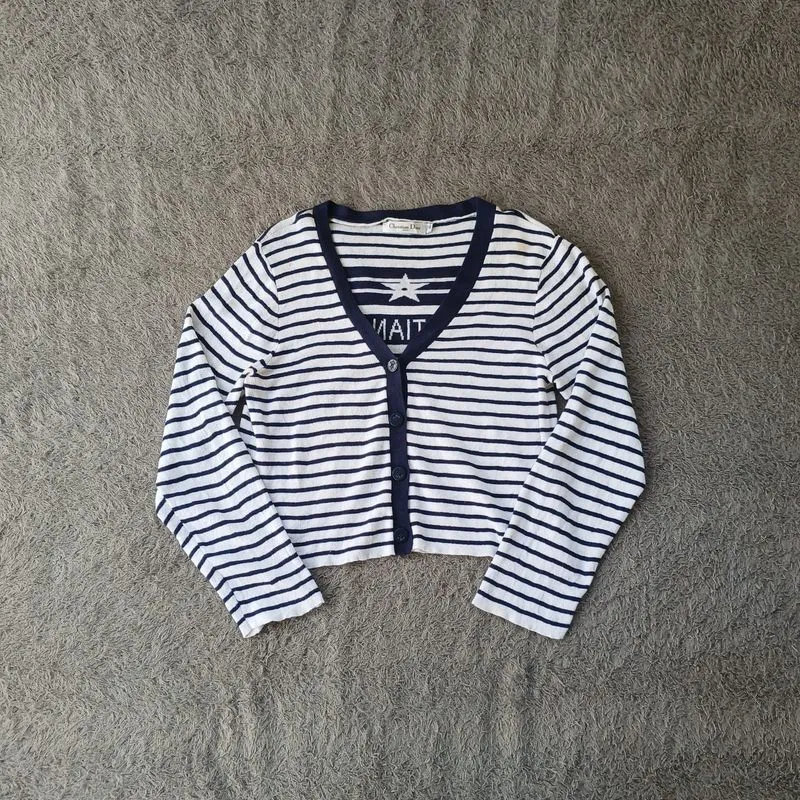 Cardigan Knit Christian Dior Mariniere photo 1