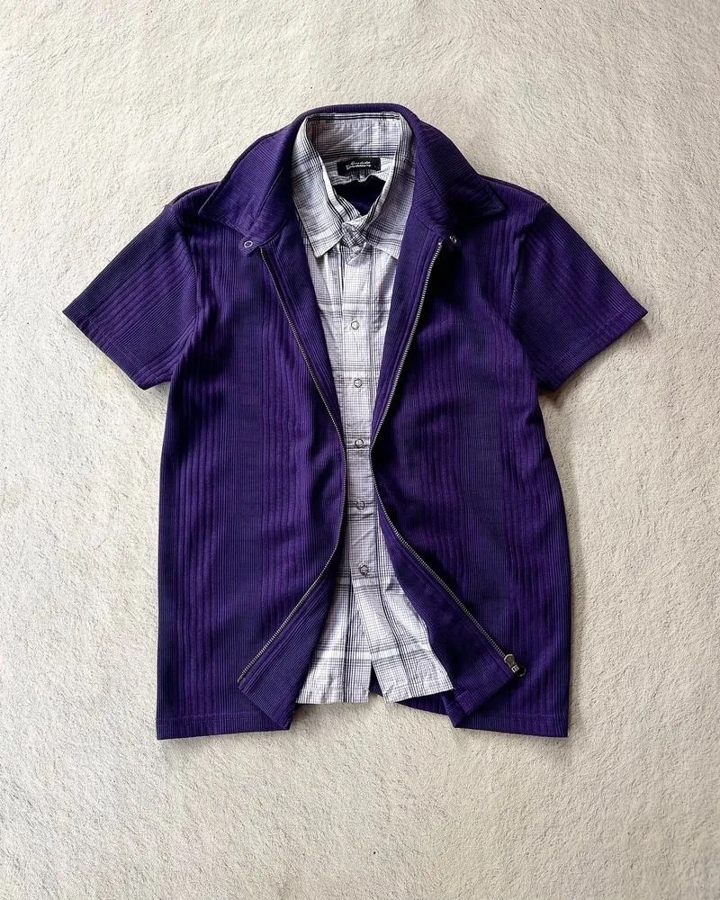 Vkei Sonicia Double Layer Zip Up Shirt photo 1