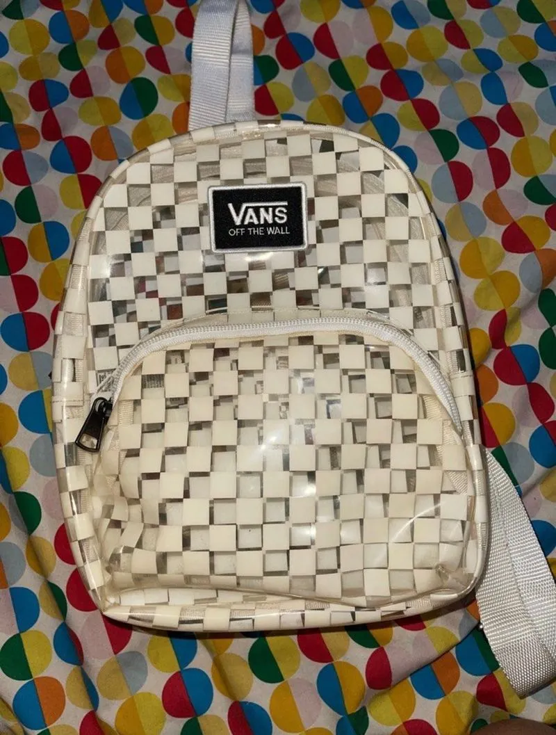 VANS Casual Backpack Wanita white photo 1