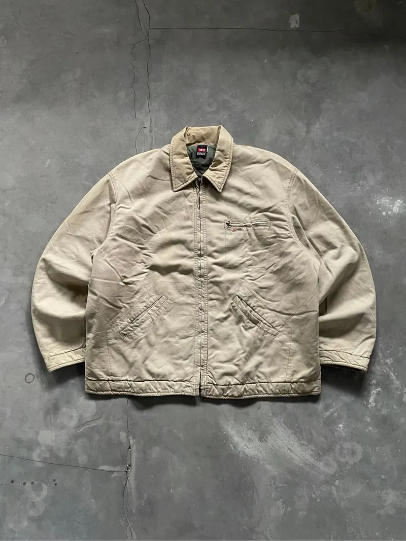 Vintage 1980’s Diesel Detroit Canvas Jacket Lampo Zip Italy  photo 1