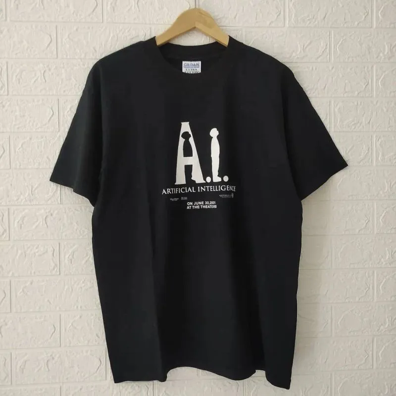 Gildan Y2K T-shirt Pria black photo 1