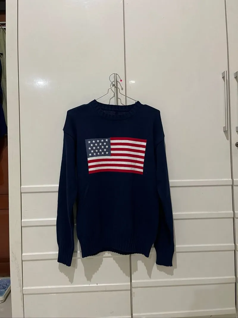 American Flag Sweather photo 1