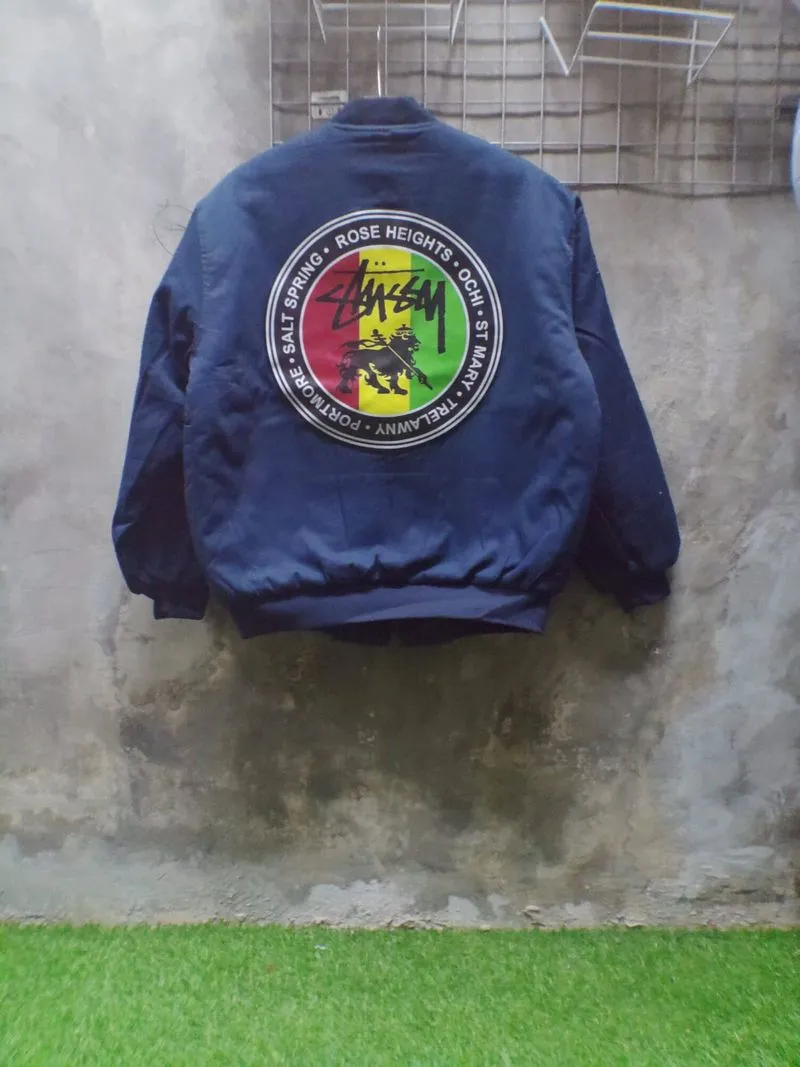 bomber vintage Stussy Roots Reggae photo 1