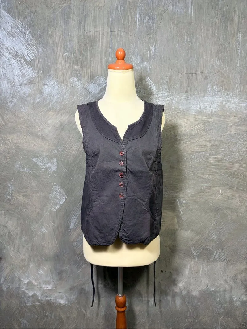 Unknown - Y2K Japanese Sleeveless Women Vest Tops photo 1